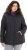 Ulla Popken HYPRAR Channel Quilted Jacket Black - Bundy - 