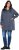 Ulla Popken Knit Fleece-Lined Jacket Navy - Bundy - 