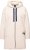 Ulla Popken Oversized Teddy Plush Heart Detail Jacket Pebble Grey - Bundy - 