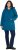 Ulla Popken HYPRAR Long Softshell Jacket Ocean Blue - Bundy - 