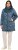 Ulla Popken HYPRAR Diamond Quilted Jacket Teal - Bundy - 