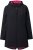 Ulla Popken Hyprar Soft Shell Water Repellent Hooded Jacket Black - Bundy - 