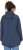 Ulla Popken Raindrop Print Longline Waterproof Jacket Navy - Bundy - 