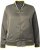 Ulla Popken Reversible Leopard Print College Collar Jacket Olive Grey - Bundy - 
