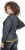 Ulla Popken Reversible Leopard Print College Collar Jacket Olive Grey - Bundy - 