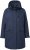 Ulla Popken HYPRAR Drawstring Waist Parka Navy - Bundy - 