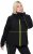 Ulla Popken HYPRAR Triple Function Coat Black - Bundy - 