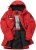 JAY-PI Warm Quilted Parka Dual Function Windproof and Water Repellent Red - Bundy - Bundy Nadmerné Veľkosti 2XL-8XL