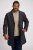 JP1880 Coat Wool Blend Quilted Insert Black - Bundy - Bundy Nadmerné Veľkosti 2XL-8XL