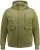 STHUGE Bomber Jacket With Hood Green - Bundy - Bundy Nadmerné Veľkosti 2XL-8XL