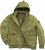 STHUGE Bomber Jacket With Hood Green - Bundy - Bundy Nadmerné Veľkosti 2XL-8XL