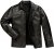 JP1880 Leather Jacket Soft Lamb Nappa Dark Brown - Bundy - Bundy Nadmerné Veľkosti 2XL-8XL