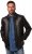 JP1880 Leather Jacket Soft Lamb Nappa Dark Brown - Bundy - Bundy Nadmerné Veľkosti 2XL-8XL