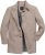 JP1880 Coat Wool Blend Beige Melange - Bundy - Bundy Nadmerné Veľkosti 2XL-8XL
