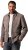 JP1880 Leather Jacket Lamskin Suede Grey - Bundy - Bundy Nadmerné Veľkosti 2XL-8XL