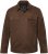 JP1880 Leather Jacket Nubuck Shirt Collar Brown - Bundy - Bundy Nadmerné Veľkosti 2XL-8XL