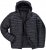 JAY-PI Lightly Quilted Jacket with a Hoodie Black - Bundy - Bundy Nadmerné Veľkosti 2XL-8XL