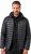 JAY-PI Lightly Quilted Jacket with a Hoodie Black - Bundy - Bundy Nadmerné Veľkosti 2XL-8XL