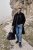 JP1880 Water-repellent Functional Coat with Wool Look Black - Bundy - Bundy Nadmerné Veľkosti 2XL-8XL