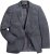 JP1880 Jacket Business Donegal Graphite Grey - Bundy - Bundy Nadmerné Veľkosti 2XL-8XL