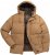 STHUGE Jacket Puffer With Warm Quilting Beige - Bundy - Bundy Nadmerné Veľkosti 2XL-8XL