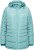 Ulla Popken Quilted Water Repellent Jacket Soft Turquoise - Bundy - 