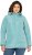 Ulla Popken Quilted Water Repellent Jacket Soft Turquoise - Bundy - 