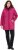 Ulla Popken HYPRAR Mixed Texture Water-Repellent Jacket Ruby - Bundy - 