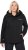 Ulla Popken HYPRAR Softshell Fleece Lined Jacket Black - Bundy - 