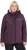 Ulla Popken HYPRAR Softshell Fleece Lined Jacket Dark Blackberry - Dámske opasky - 