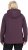 Ulla Popken HYPRAR Softshell Fleece Lined Jacket Dark Blackberry - Dámske opasky - 