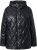 Ulla Popken Faux Leather Quilted Jacket Black - Bundy - 