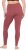 Ulla Popken Basic Stretch Knit Ankle Length Leggings Brick Red - Džíny & Nohavice vo Veľkých Veľkostiach – Plus Size - 
