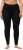 Ulla Popken Viscose Spandex Leggings Black - Džíny & Nohavice vo Veľkých Veľkostiach – Plus Size - 
