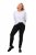 Ulla Popken Denim Look All Elastic Pocket Sienna Jeggings Black - Ulla Popken - Ulla Popken oblečenie nadmerných veľkostí