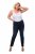 Ulla Popken Sammy Fit Slim Leg Stretch Jeans Blue Denim - Džínsy - Dámske džínsy veľkých veľkostí