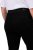Ulla Popken Straight Leg Mandy Fit Stretch Jeans Black - Džínsy - Dámske džínsy veľkých veľkostí