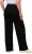 Ulla Popken Mary Fit Wide Leg Stretch Jeans Black - Džíny & Nohavice vo Veľkých Veľkostiach – Plus Size - 