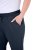 Ulla Popken Basic Drawstring Elastic Waist Cotton Blend Joggers Navy - Nohavice - Nohavice pre ženy vo veľkých veľkostiach