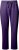 Ulla Popken Basic Drawstring Elastic Waist Cotton Blend Joggers Deep Violet - Džíny & Nohavice vo Veľkých Veľkostiach – Plus Size - 