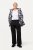 Ulla Popken Thermal Triple-Function Pants Black - Nohavice - Nohavice pre ženy vo veľkých veľkostiach