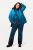 Ulla Popken HYPRAR Triple Function Ski Pants Teal - Lyžiarske oblečenie - 