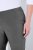 Ulla Popken Bengaline Elastic Waist Thermal Pants Graphite Grey - Nohavice - Nohavice pre ženy vo veľkých veľkostiach