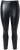 Ulla Popken Metallic Faux Leather Leggings Black - Džíny & Nohavice vo Veľkých Veľkostiach – Plus Size - 