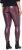 Ulla Popken Metallic Faux Leather Leggings Plum - Džíny & Nohavice vo Veľkých Veľkostiach – Plus Size - 
