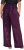 Ulla Popken Wide Leg Sequined Pants Mulberry - Džíny & Nohavice vo Veľkých Veľkostiach – Plus Size - 