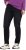 Ulla Popken Rhinestone Detail Stretch Fit Jeans Black - Džíny & Nohavice vo Veľkých Veľkostiach – Plus Size - 