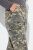 Ulla Popken Camo Boyfriend Pants Olive Grey - Nohavice - Nohavice pre ženy vo veľkých veľkostiach