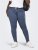 Only Carmakoma Thunder Life Skinny Fit Jeans Blue Denim - Džíny & Nohavice vo Veľkých Veľkostiach – Plus Size - 