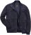 JP1880 Soft Goatskin Suede Leather Jacket Navy - Kožené bundy - Kožené bundy vo veľkých veľkostiach